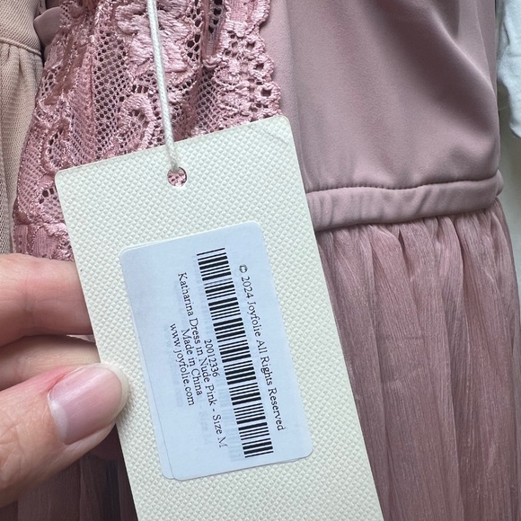 NWT Katharina Dress M Nude Blush - Picture 14 of 16